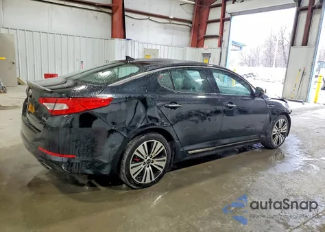 2013 Kia Optima Sx z USA, uszkodzony, nr VIN 5XXGR4A65DG111761